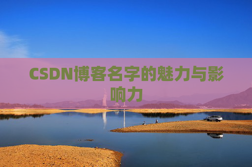 CSDN博客名字的魅力与影响力